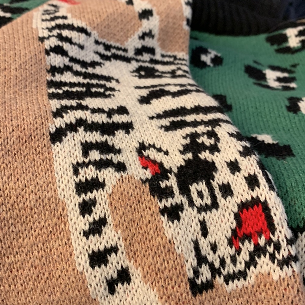 Anthropologie vilagallo starry leopard cardigan new with tags - Picture 6 of 14
